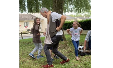 Le plaisir d'une soirée en famille