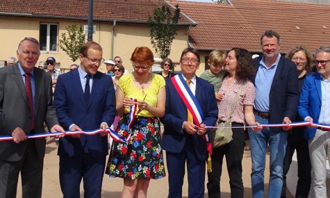 Inauguration de l'esplanade