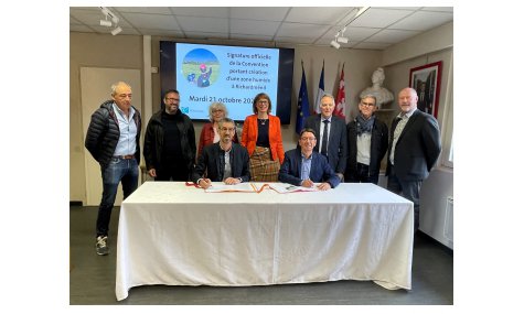 Création d'une zone de biodiversité