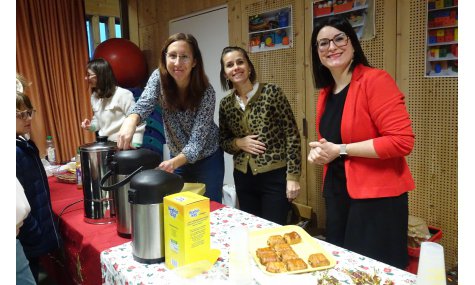 Petits dej' Téléthon avec Vent Nouveau