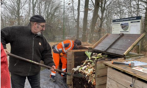 Transfert de compost