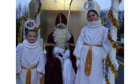 Richardménil était en fête le défilé de Saint Nicolas