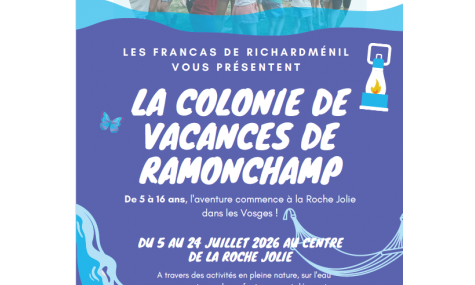 Inscriptions pour la colonie de juillet