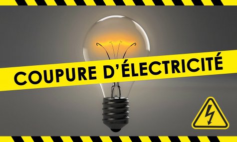 Coupure d'éléctricité