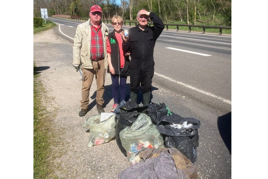 Une départementale Propre ! Merci !