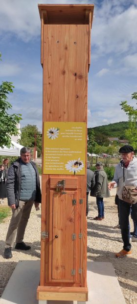 Inauguration de la ruche pédagogique
