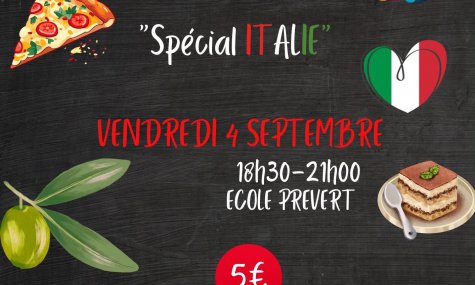 Atelier cuisine spécial Italie - CMJ