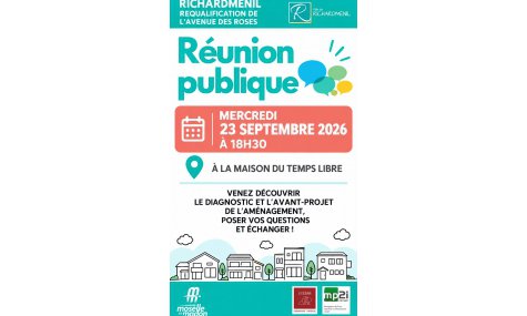 Réunion Publique - Avenue des Roses