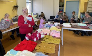 Ô fil du coeur : Les tricoteuses ouvrent leurs portes