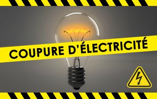 Coupure d'éléctricité