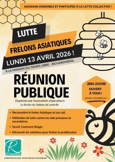 Réunion Lutte contre le Frelon Asiatique