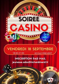 Soirée CASINO - club ados