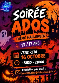 Soirée Halloween avec le CMJ